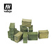 Plastic Kits VALLEJO Large Ammo Boxes 12.7mm DioramaI Accessory