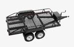 General RC4WD BigDog 1/10 Dual Axle Scale Car/Truck Hauler, Trailer