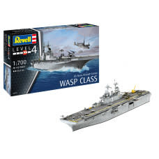 Plastic Kits REVELL  Assault Carrier USS Wasp Class - 1/700 Scale