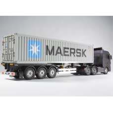 Cars Kit TAMIYA 40FT Container Semi-Trailer - 1/14 Scale