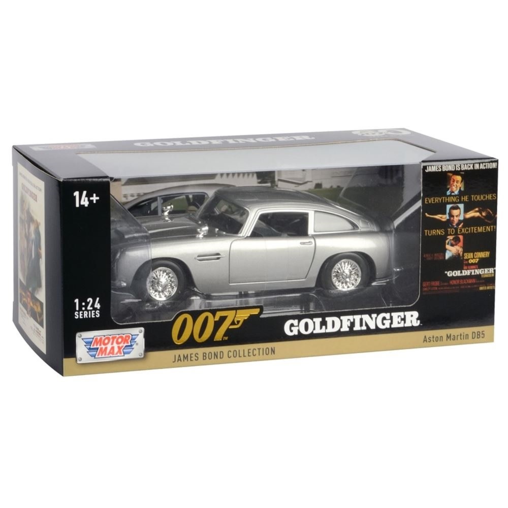 Diecast DDA (R) 1:24 Aston Martin DB5 "Gold Finger" James Bond