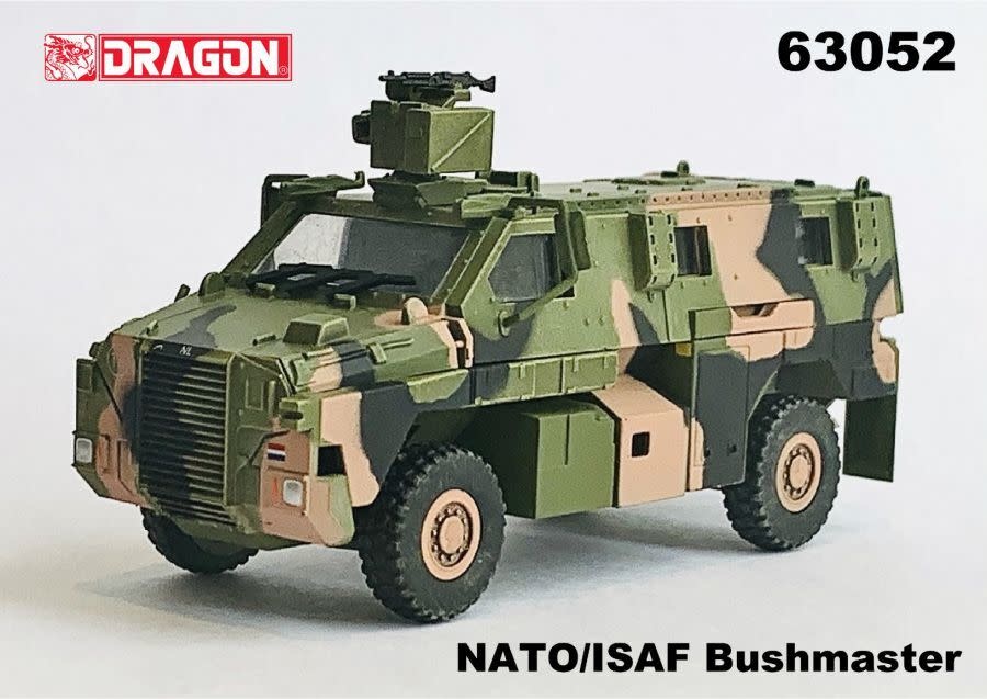 Diecast DRAGON ARMOUR  1/72 Scale - Nato/Isaf Bushmaster Assembled Diecast Model