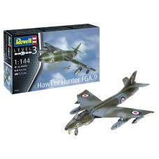 Plastic Kits REVELL  Hawker Hunter FGA.9 - 1/144 Scale