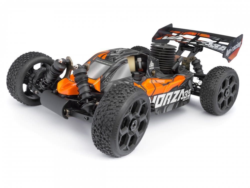 Cars Glow RTR HPI 1/8 Scale - Vorza Buggy Nitro 4WD RTR (requires Hump Receiver Pack & Charger)
