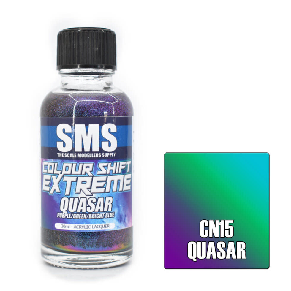 Paint SMS Colour Shift Acrylic Lacquer QUASAR (PURPLE/GREEN/BRIGHT BLUE) 30ml