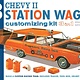 Plastic Kits AMT  1/25 Scale - 1963 Chevy II Station Wagon W/ Trailer Plastic Model Kit