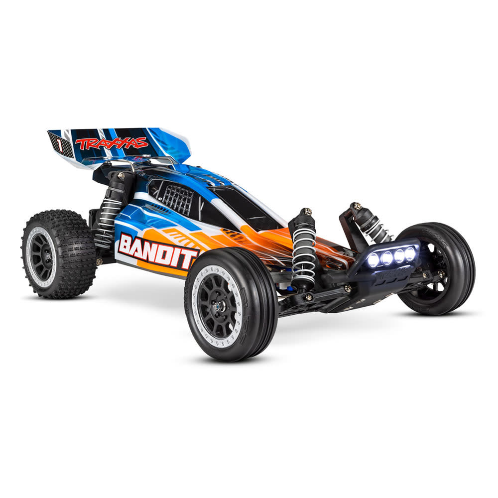 Cars Elect RTR TRAXXAS Bandit Extreme Sports Bug W/Led - Orange (battery & charger included)
