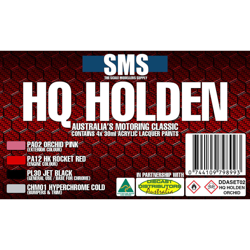 Paint SMS HQ Holden Colour Set #2 Orchid
