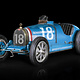 Plastic Kits ITALERI  Bugatti 35 Type B - 1/12 Scale