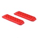 Accesories Hobby Details SCX24 Rubber Recovery Ramps 45.8x13x3.6mm Red