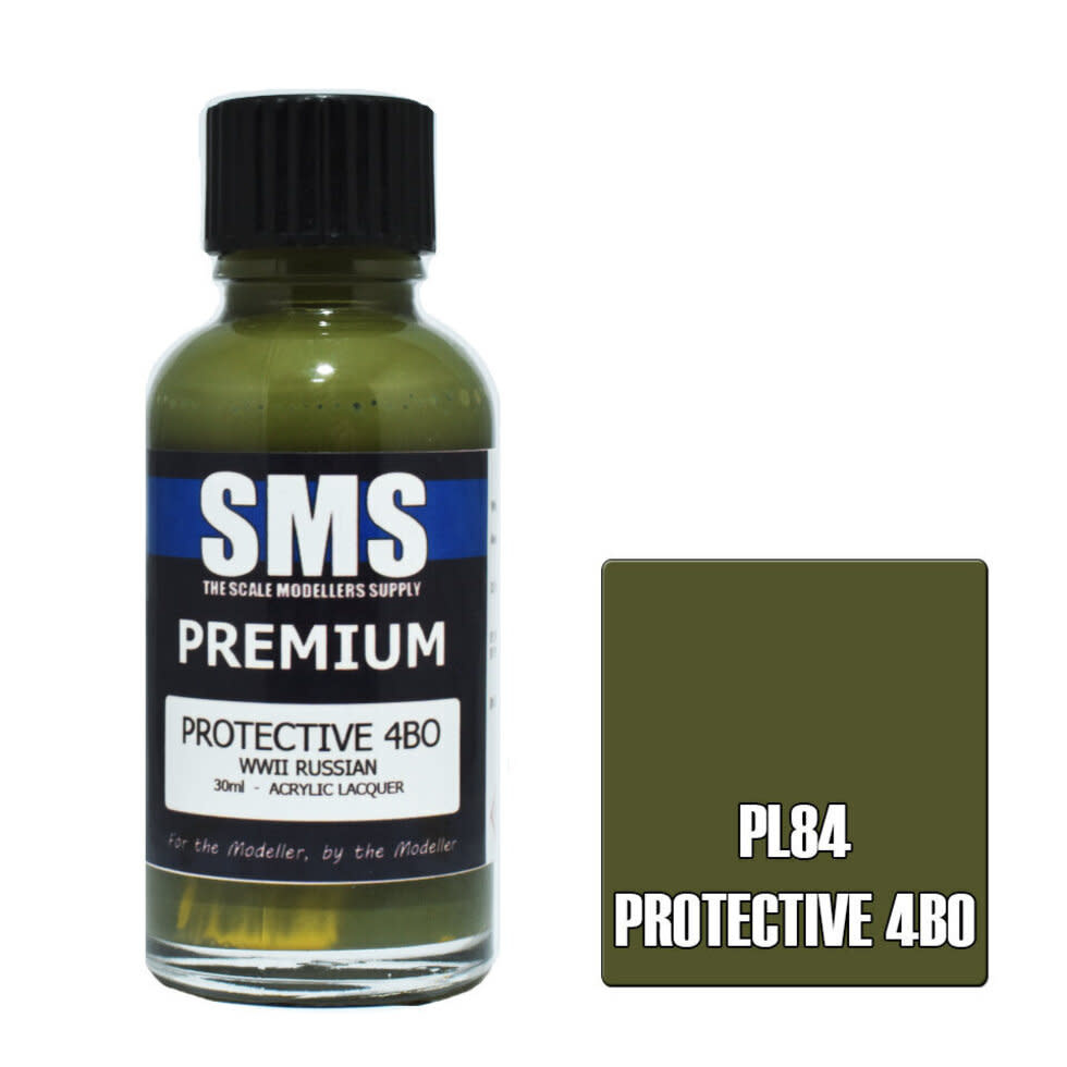 Paint SMS Premium Acrylic Lacquer PROTECTIVE 4BO 30ml