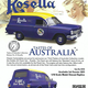 Diecast CLASSIC CARLECTABLES Diecast 1/18 Holden EH Panel Van Tastes of Australia Rosella