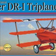 Wooden Kits GUILLOWS Fokker DR-1 Triplane Model Kit