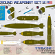 Plastic Kits AFV CLUB 1/48Scale -  Air-To-Ground Weaponry Set (A) Plastic Model Kit