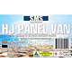 Paint SMS HJ Panel Van Colour Set #14 - MANDARIN RED