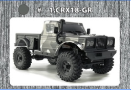 Cars Elect RTR Hobbytech CRX18 RTR Rock Crawler - 1/18 Scale ( Battery & Charger included)