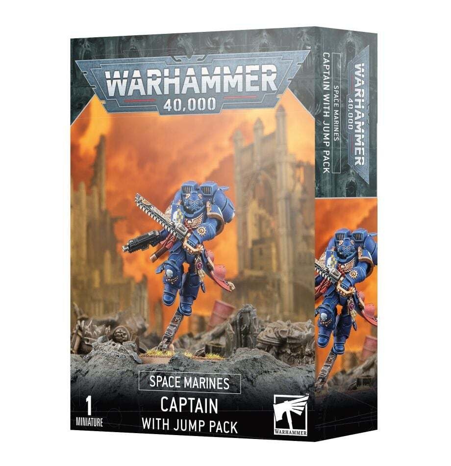 Toys GW Space Marines: Captain With Jump Pack