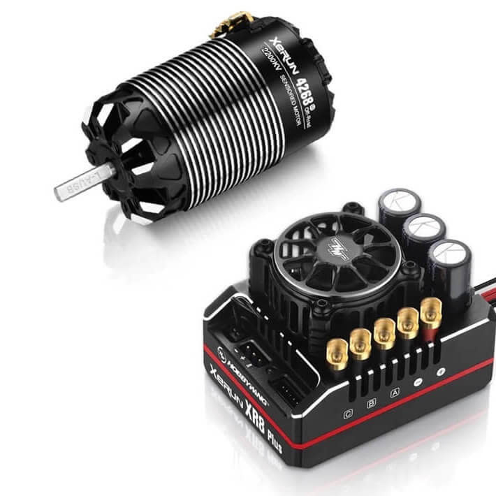 Elect Speed Cont COMBO-XR8 Plus G2S-4268 G3-OffRoad-B 2200KV