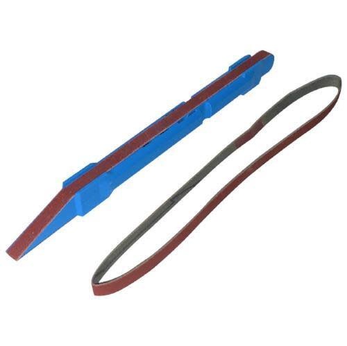 Plastic Kits EXCEL TOOLS Green Sanding Stick With 2 Belts #320 Grit