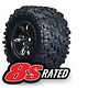 Wheels TRAXXAS Tires & Wheels Assembled Glued (Left & Right (2) suit X-Maxx