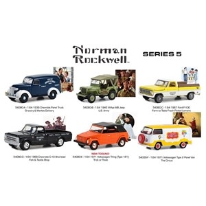 Diecast GREENLIGHT  1:64 Scale - Norman Rockwell Series 5