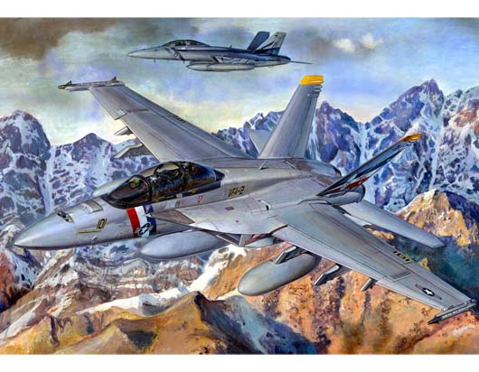 Plastic Kits TRUMPETER  1/32 Scale - F/A-18F Super Hornet *Aust Decals*
