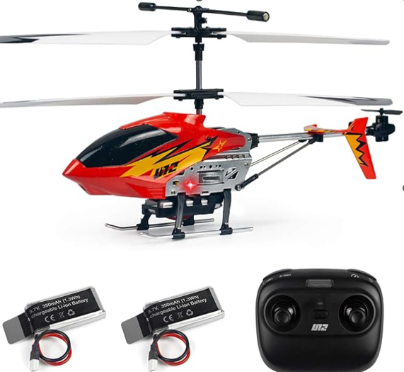 Heli Elect Toy UDI RC 2.4Ghz helicopter (includes 2 batteries)