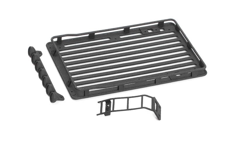 Parts RC4WD Micro Series Roof Rack w/ Light Set and Ladder Axial SCX24 1/24 Jeep Wrangler RTR