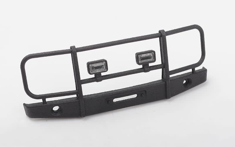 Parts RC4WD Micro Series Tube Front Bumper w/ flood lights for Axial SCX24 1/24 1967 Chevrolet C10