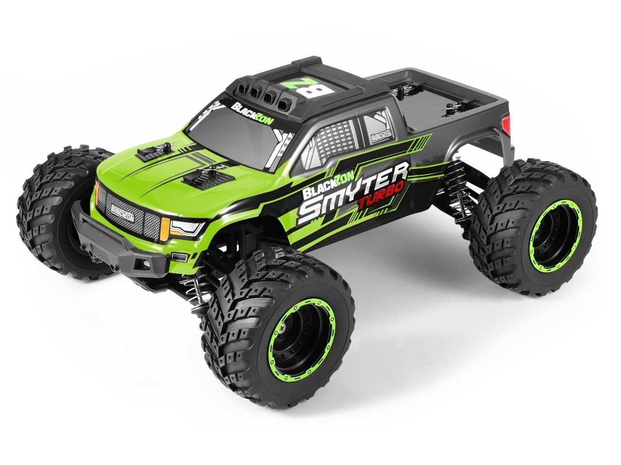 Cars Elect RTR BLACKZON 1/12 Scale - Smyter MT Turbo 4wd 3S Brushless - Green