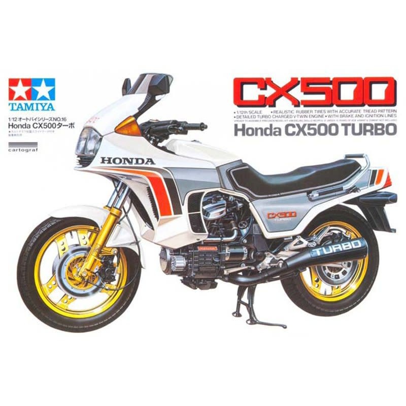 Plastic Kits TAMIYA Honda CX500 Turbo - 1/12 Scale