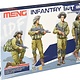 Plastic Kits MENG  1/35 Scale - IDF Infantry Set Plastic Model Kit