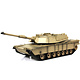 Cars Elect RTR Henglong M1A2 Abrams 3918-1 R/C Tank RTR 7.0 Version - 1/16 Scale