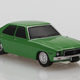 Diecast DDA (w) OZ Wheels 1/64 - Holden HQ Sedan  - Green