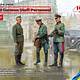 Plastic Kits ICM  1:24 Scale - WWII German Staff Personnel