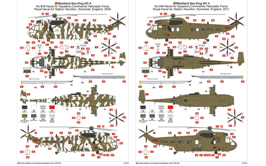Plastic Kits Airfix Westland Sea King HC.4 1:72