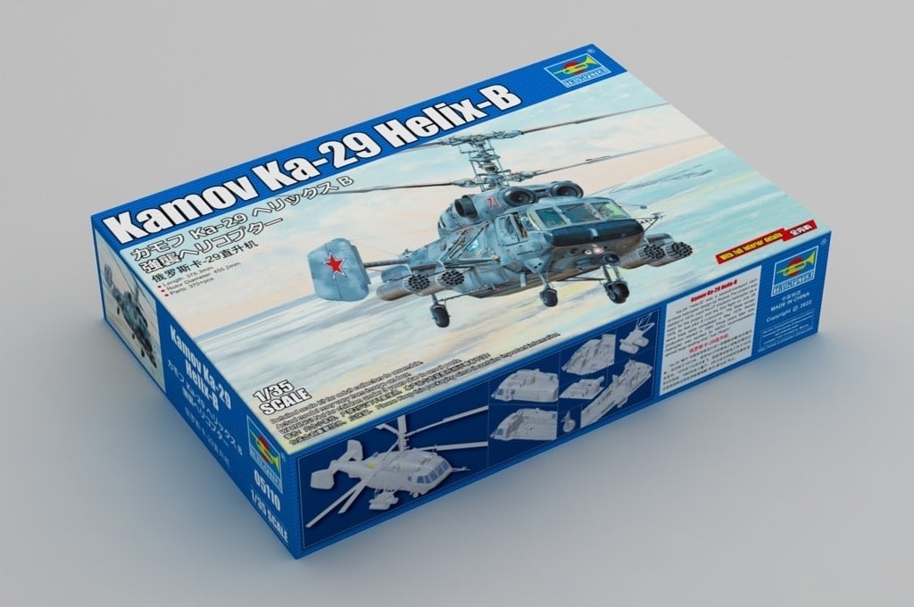 Plastic Kits TRUMPETER   1/35 Scale - Kamov Ka-29 Helix-B Plastic Model Kit