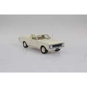 Diecast DDA 1:24 Scale - White 1969 XW Ford Falcon Ute 6 Cylinder Fully Detailed Opening Doors & Tailgate