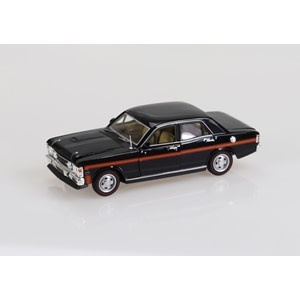 Diecast DDA 1:32 Scale - Black/Orange Stripes XW GTHO Ford
