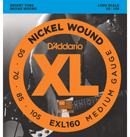 D'addario EXL160 Bass 50-105 Medium