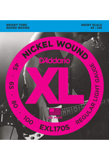 D'addario EXL170S Bass Short-Scale 45-100