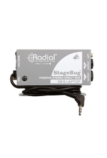 Radial StageBug5 Laptop DI Passive Direct Box with mini Jack cable