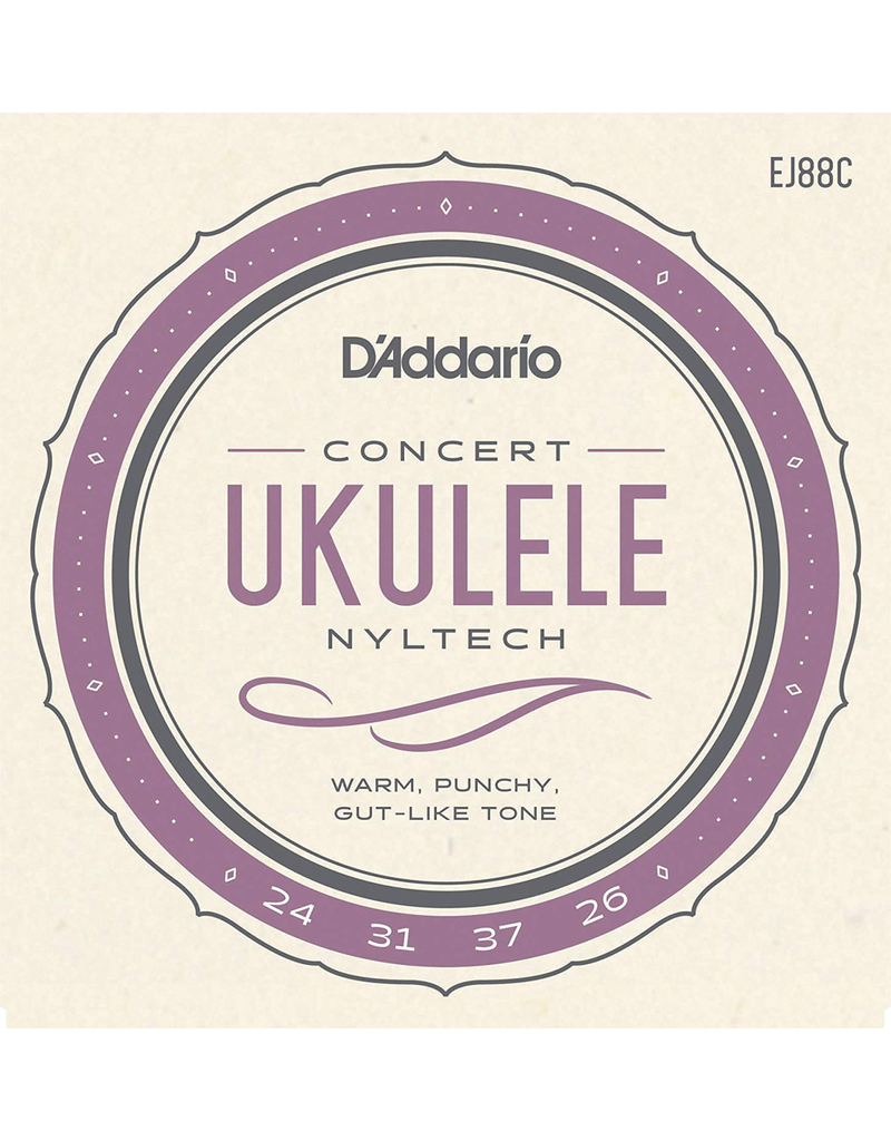 D'addario Concert Ukulele Nyltech Strings