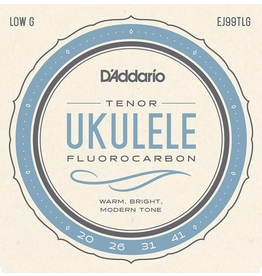 D'addario Tenor Ukulele Low G Flurocarbon Strings