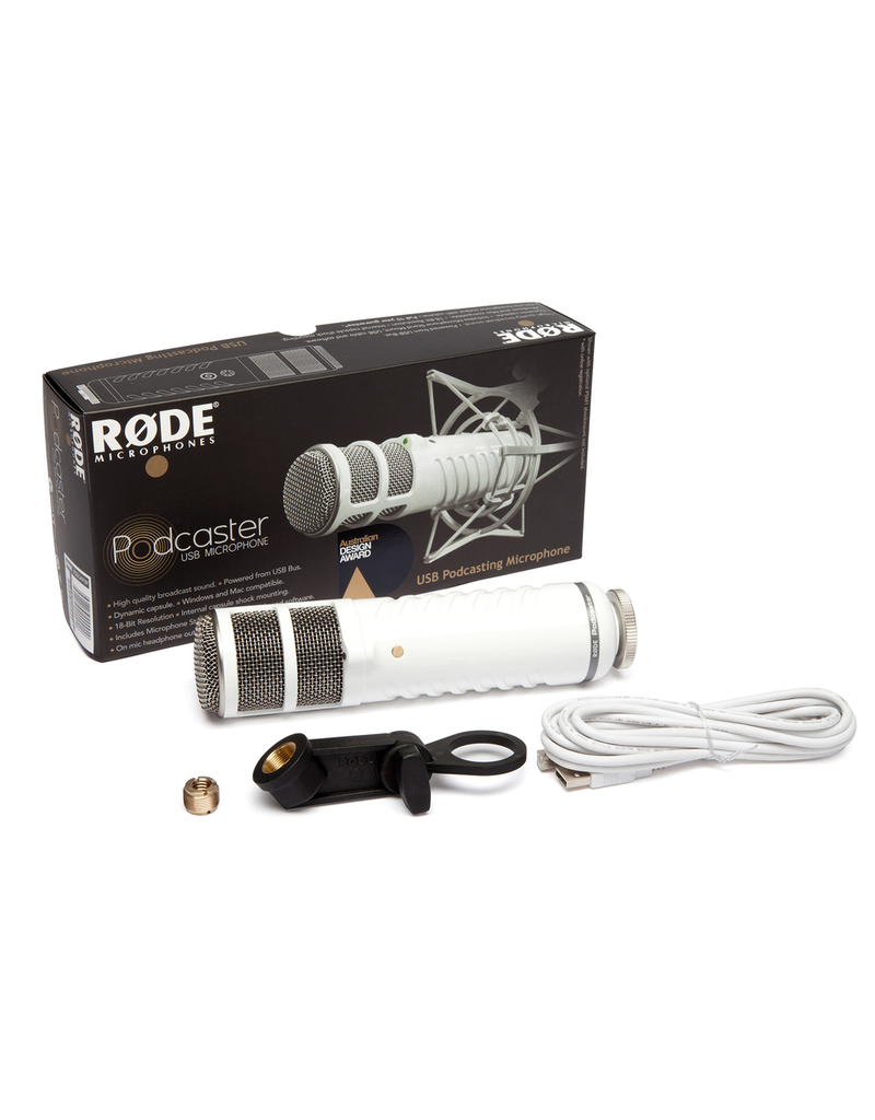 rode podcaster usb microphone