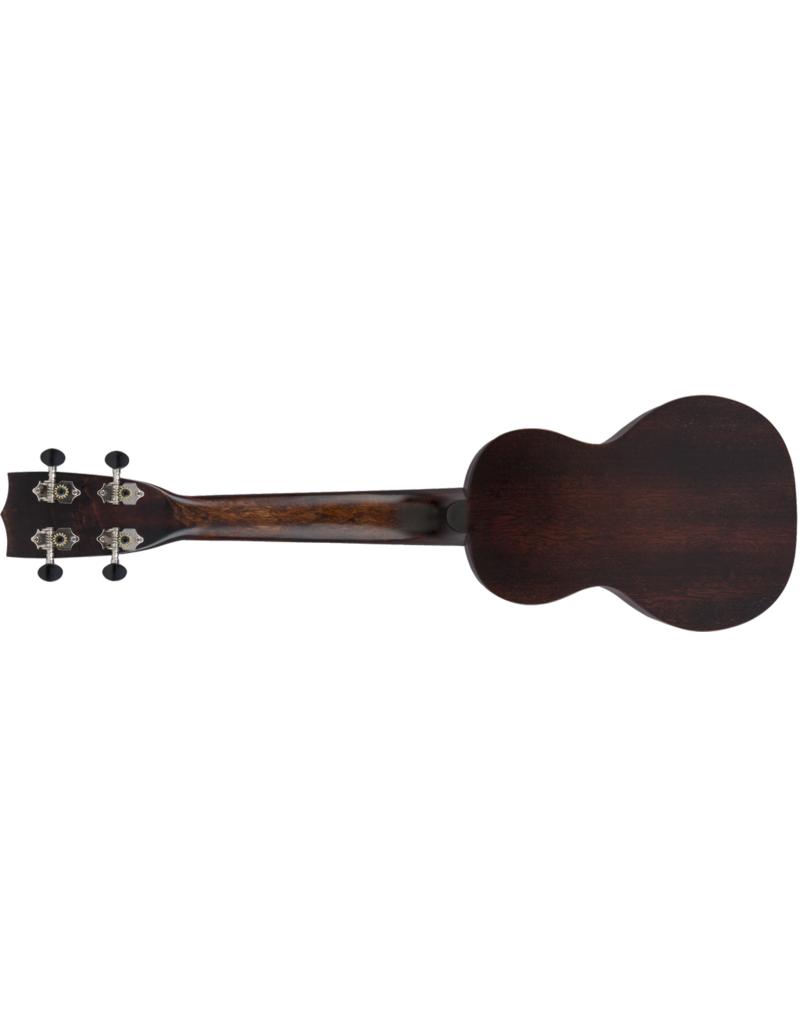 Gretsch G9100-L Soprano Long-Neck Ukulele with Gig Bag, Ovangkol Fingerboard, Vintage Mahogany Stain