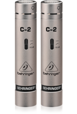 Behringer C-2 Condenser Microphone (Matched Pair)