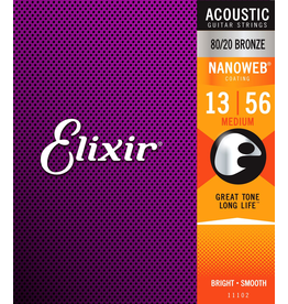 Elixir 11102: Acoustic Nano Medium 13-56