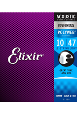 Elixir Acoustic Poly - 12 St. Light 12 String Acoustic String - Light Gauge - Poly