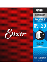 Elixir 9-20 Polyweb Banjo Medium Elixir 11600